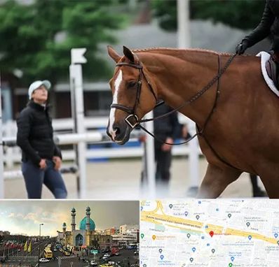 مربی سوارکاری در رسالت 