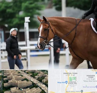 مربی سوارکاری در اکباتان 