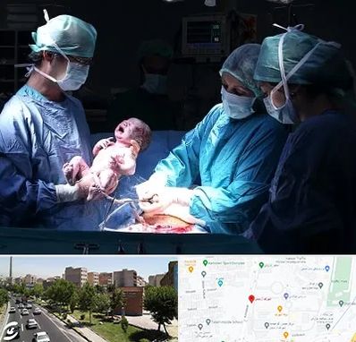 جراح سزارین در شهرک آزمایش