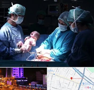 جراح سزارین در آبرسان تبریز