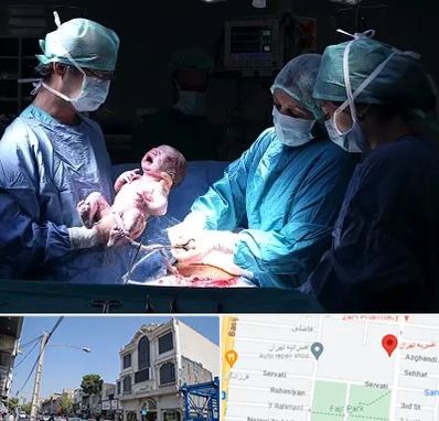 جراح سزارین در افسریه