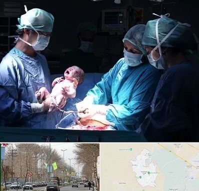 جراح سزارین در نظرآباد کرج