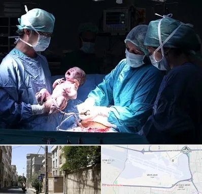 جراح سزارین در مهرآباد