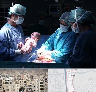 جراح سزارین در اسکندری