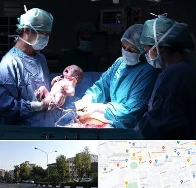 جراح سزارین در میدان کاج