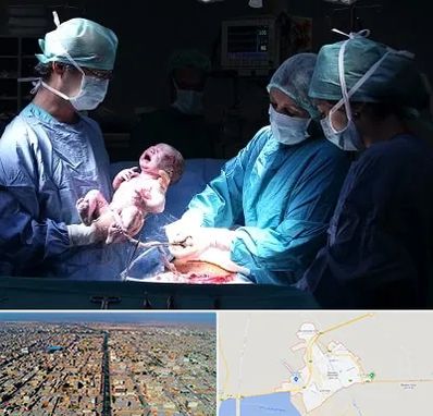 جراح سزارین در بندر ماهشهر