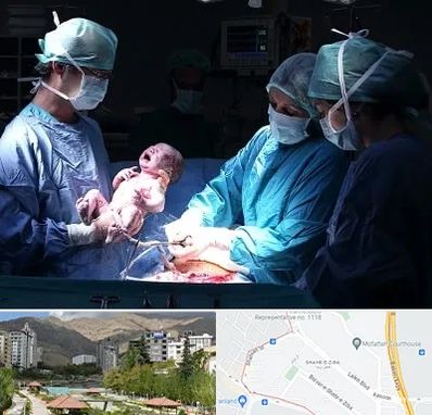 جراح سزارین در شهر زیبا