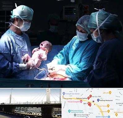 جراح سزارین در پارک وی