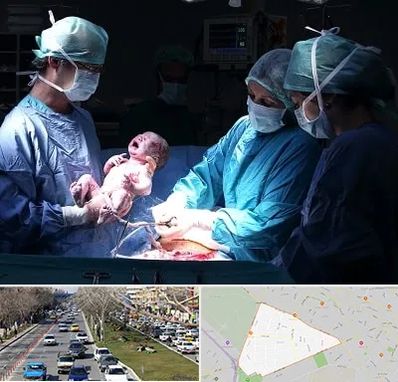 جراح سزارین در احمدآباد مشهد