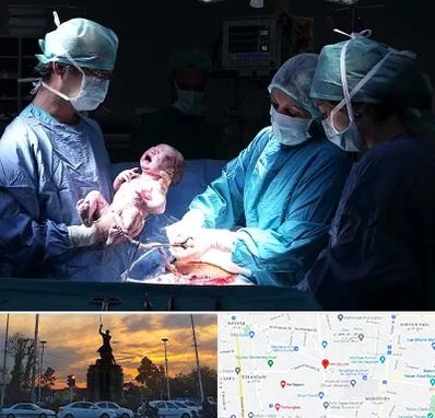 جراح سزارین در میدان حر