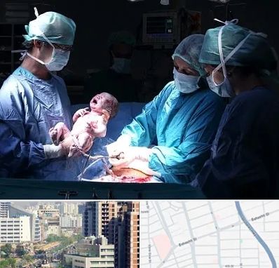 جراح سزارین در خیابان بهشتی