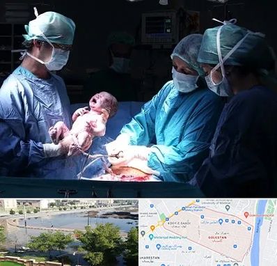 جراح سزارین در گلستان اهواز