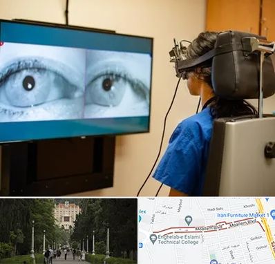 تست سرگیجه و تعادل در بلوار معلم رشت 