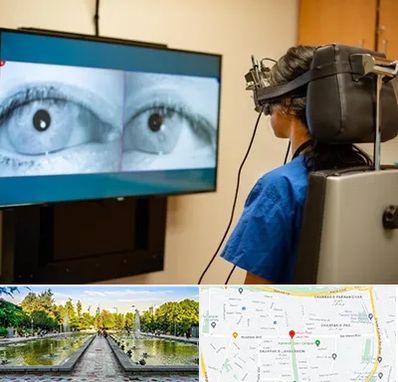 تست سرگیجه و تعادل در سرسبز 