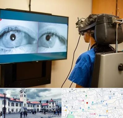 تست سرگیجه و تعادل در میدان شهرداری رشت 