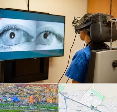 تست سرگیجه و تعادل در رشدیه تبریز