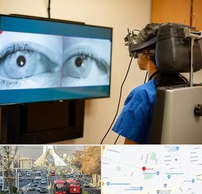 تست سرگیجه و تعادل در خیابان آزادی 