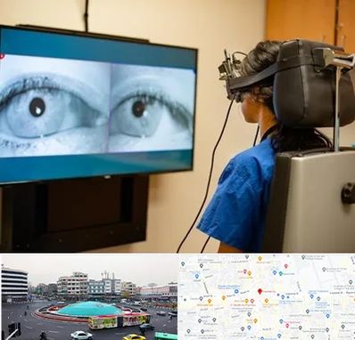 تست سرگیجه و تعادل در میدان انقلاب 