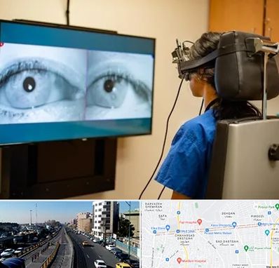 تست سرگیجه و تعادل در پیروزی 