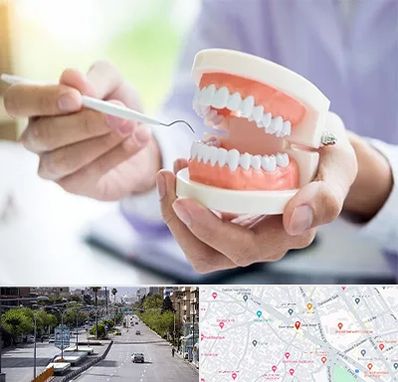 دندانسازی در خیابان زند شیراز 