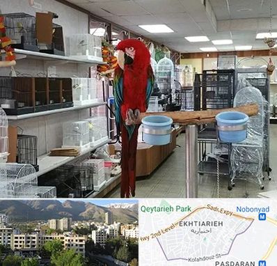 پرنده فروشی در اختیاریه 