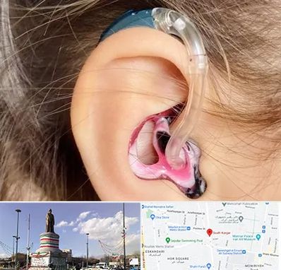 ساخت قالب سمعک در کارگر جنوبی 