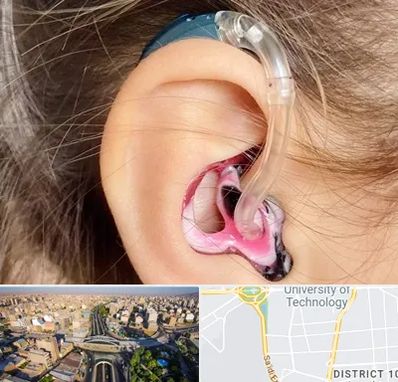 ساخت قالب سمعک در استاد معین 