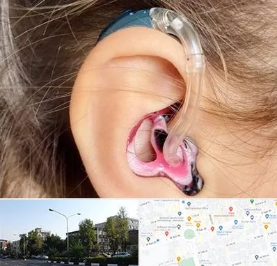 ساخت قالب سمعک در میدان کاج 