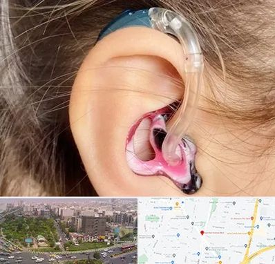 ساخت قالب سمعک در آیت الله کاشانی 