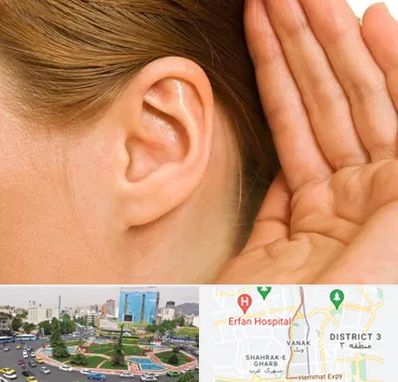 درمان وزوز گوش در ونک 