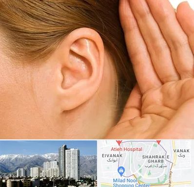 درمان وزوز گوش در شهرک غرب 