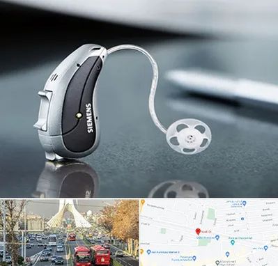 نمایندگی سمعک زیمنس در خیابان آزادی 