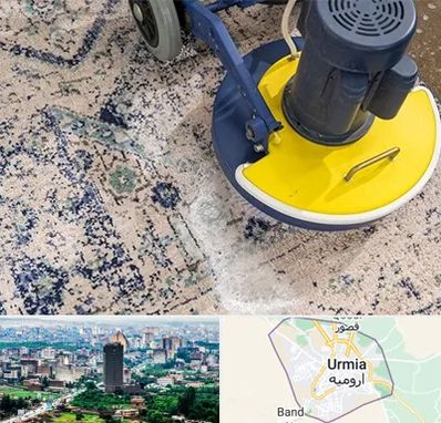 قالی شویی فرش دستباف در ارومیه