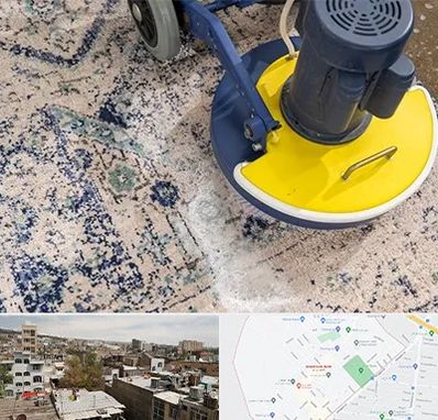 قالی شویی فرش دستباف در شمیران نو 