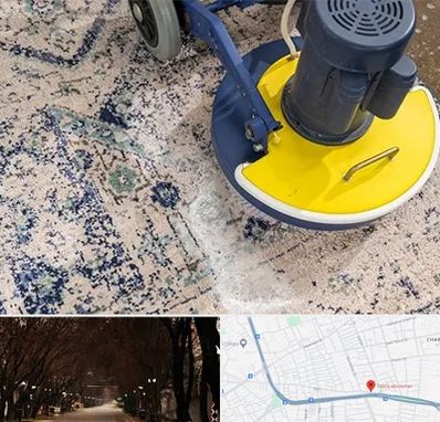 قالی شویی فرش دستباف در ابوریحان تبریز