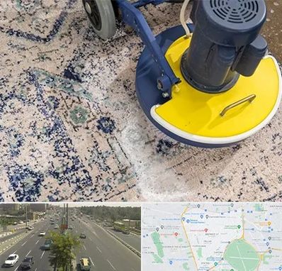 قالی شویی فرش دستباف در منطقه 17 تهران 