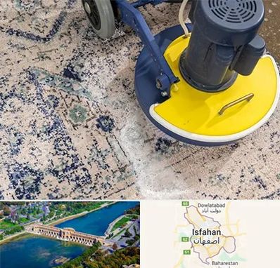 قالی شویی فرش دستباف در اصفهان