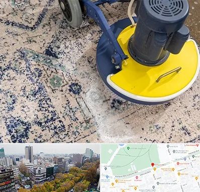 قالی شویی فرش دستباف در بلوار کشاورز 