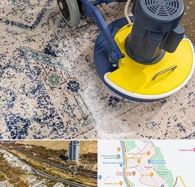 قالی شویی فرش دستباف در خیابان نیایش شیراز 