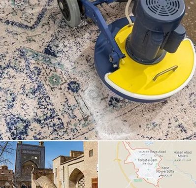 قالی شویی فرش دستباف در تربت جام