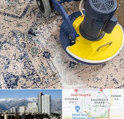 قالی شویی فرش دستباف در شهرک غرب 