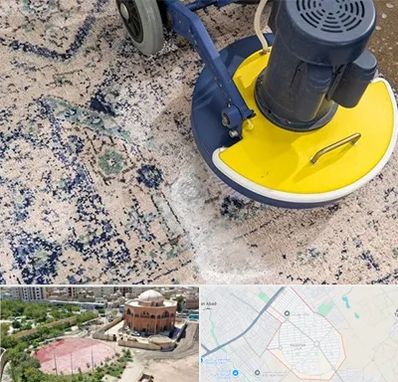 قالی شویی فرش دستباف در گلستان اسلامشهر