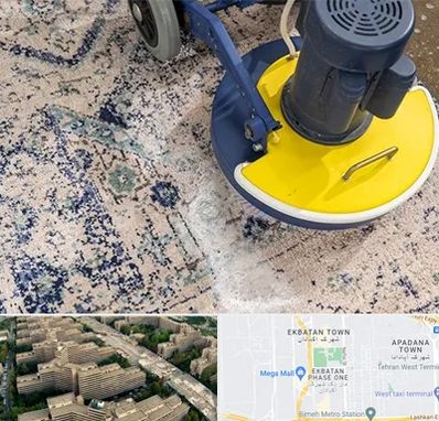 قالی شویی فرش دستباف در اکباتان 