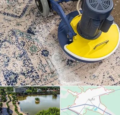 قالی شویی فرش دستباف در لنگرود