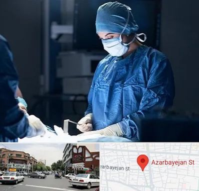 جراح زنان و زایمان در خیابان آذربایجان