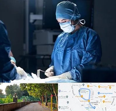 جراح زنان و زایمان در فلکه گاز رشت