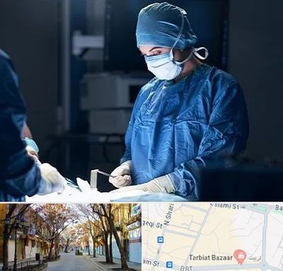 جراح زنان و زایمان در تربیت تبریز