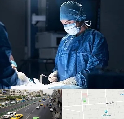 جراح زنان و زایمان در خیابان دامپزشکی