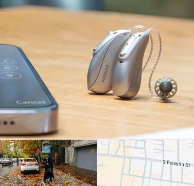 نمایندگی سمعک فوناک در خیابان فلسطین