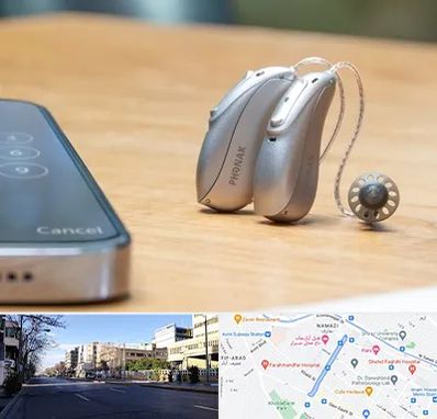 نمایندگی سمعک فوناک در خیابان ملاصدرا شیراز 